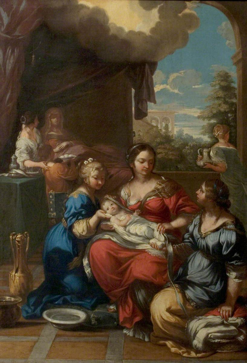 กำเนิดพระแม่มารี - Pietro da Cortona