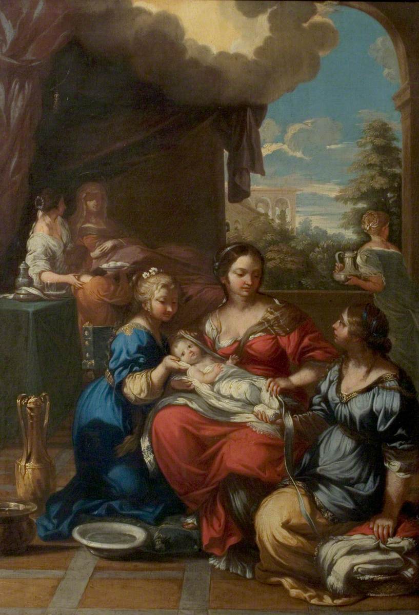 กำเนิดพระแม่มารี - Pietro da Cortona