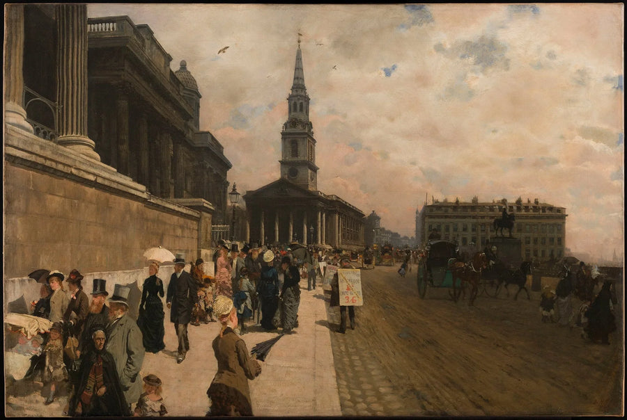 แกลเลอรีแห่งชาติและโบสถ์เซนต์มาร์ติน (ลอนดอน) - Giuseppe De Nittis