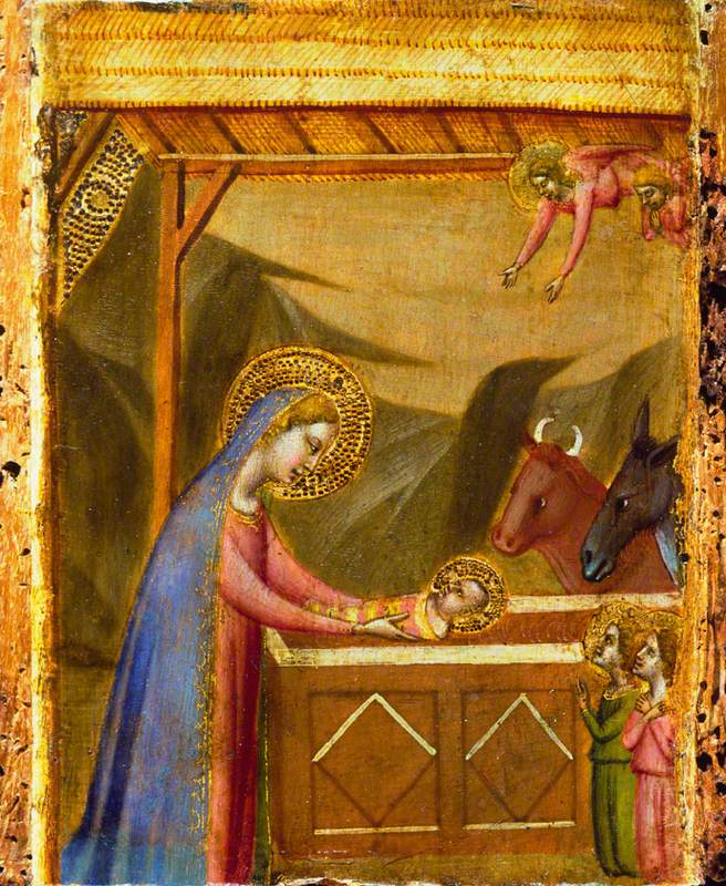 La Nativité - Bernardo Daddi
การประสูติ - เบอร์นาร์โด ดัดดี