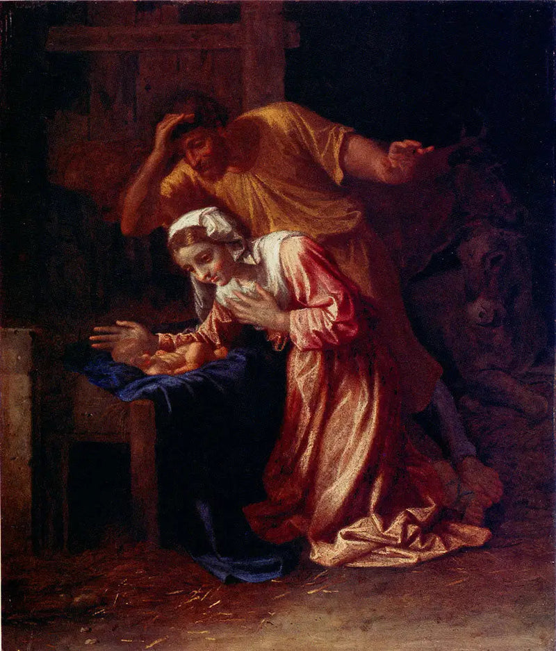 การประสูติ - Nicolas Poussin
