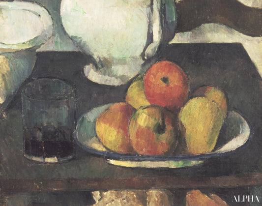 La nature morte avec des pommes - Paul Cézanne - Reproductions de tableaux et peintures haut de gamme