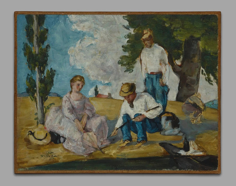 การตกปลา - Paul Cézanne