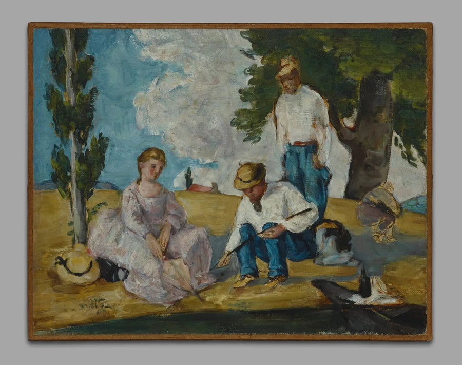 การตกปลา - Paul Cézanne