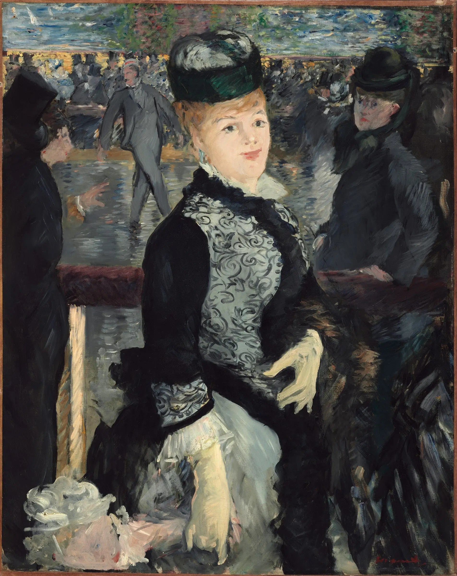 La patineuse - Édouard Manet image 1 copie de tableau peinte à la main