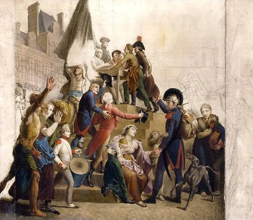 La Patrie en Danger - François Gérard image 1 copie peinte à la main à l’huile