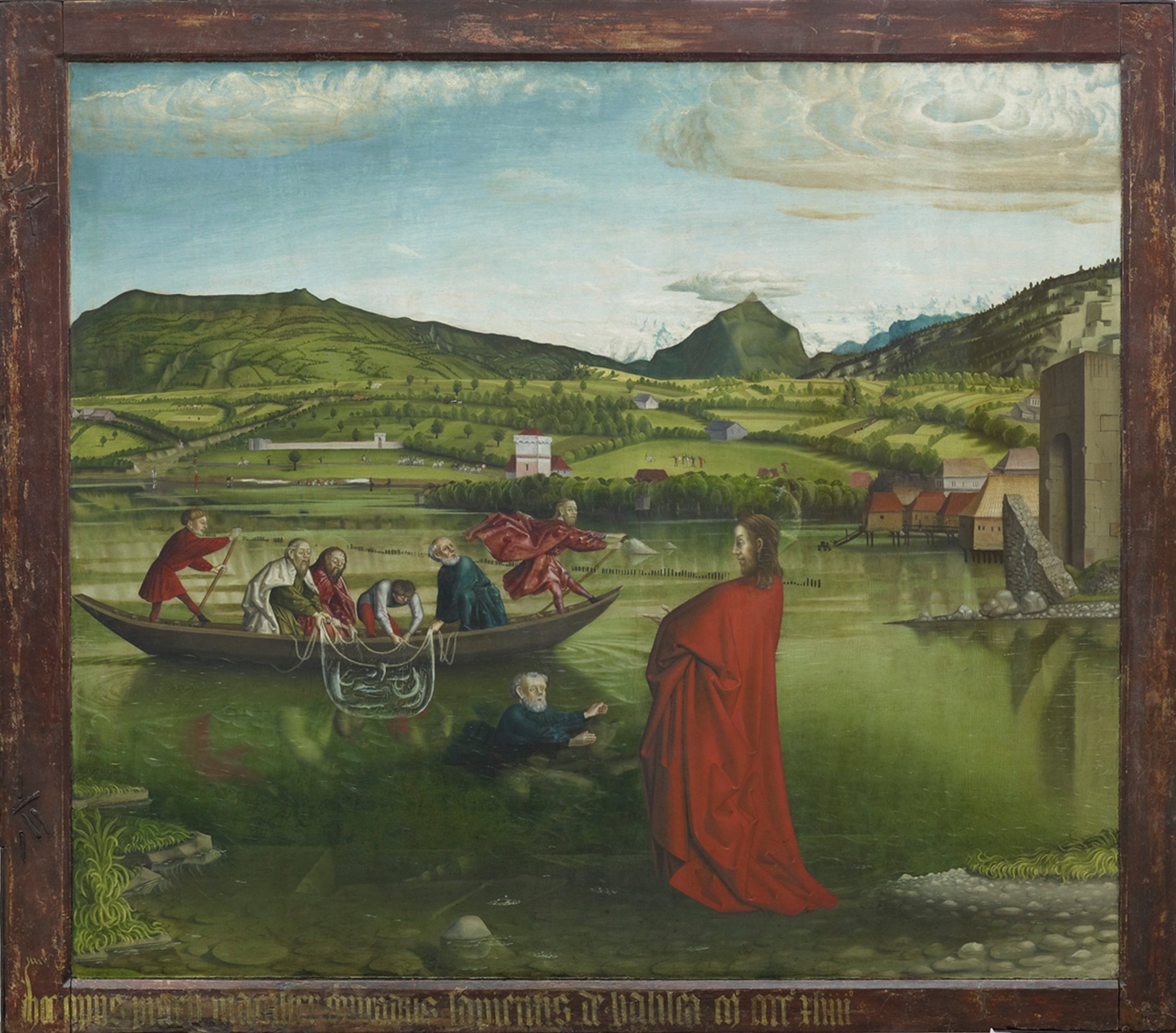 La Pêche miraculeuse - Konrad Witz - Alpha Reproduction