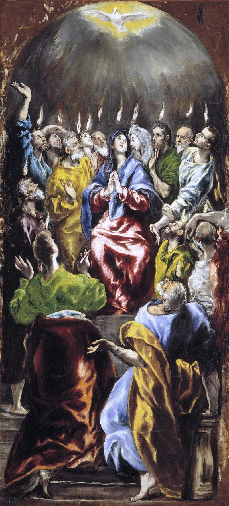 La Pentecôte - El Greco
พินเทคอสต์ - เอล เกรโก