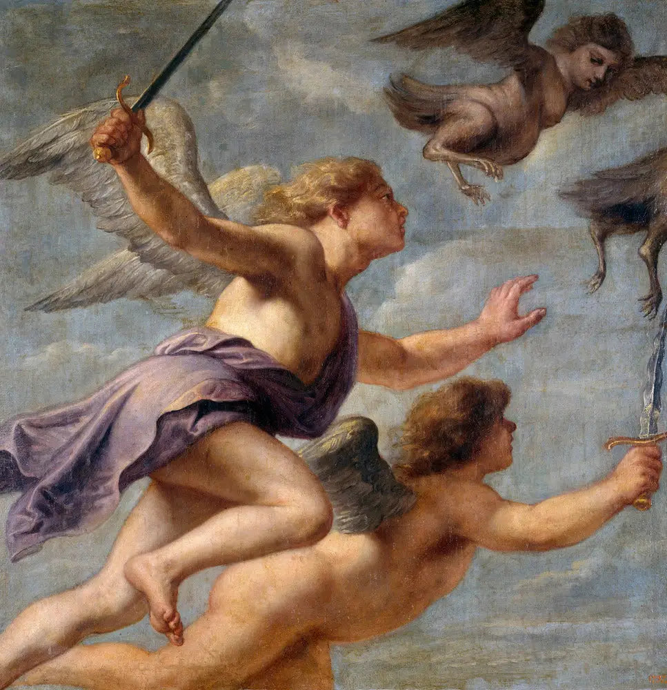 La persécution des harpies - Peter Paul Rubens image 1 tableau peint à l’huile sur toile