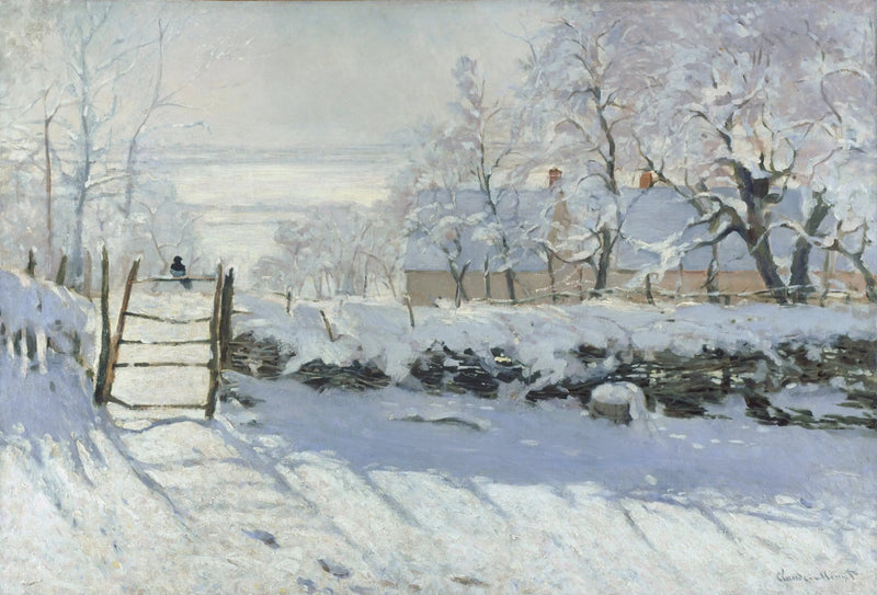 นกกางเขน - Claude Monet