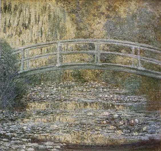 สระว่ายน้ำของน้ำ - Claude Monet