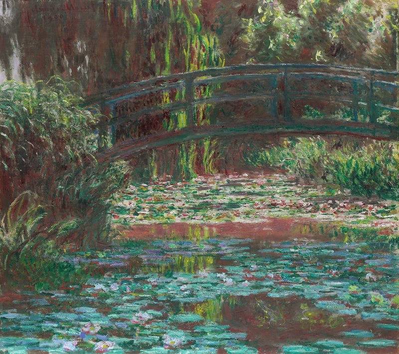 สระว่ายน้ำของน้ำ - Claude Monet