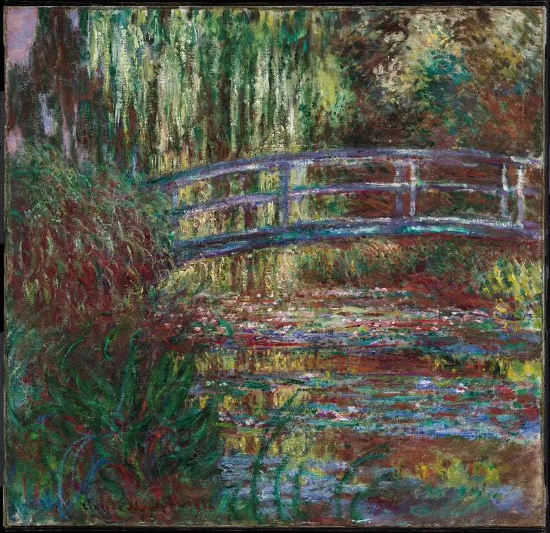 สระว่ายน้ำของลิลลี่ - Claude Monet