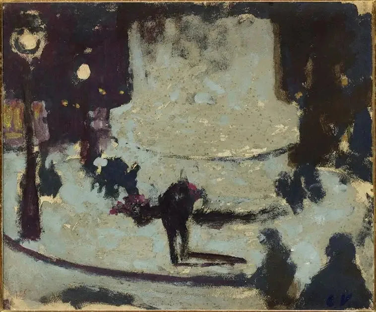 ลาพลาส์ คลีชี่, ฐานของรูปปั้น - Édouard Vuillard