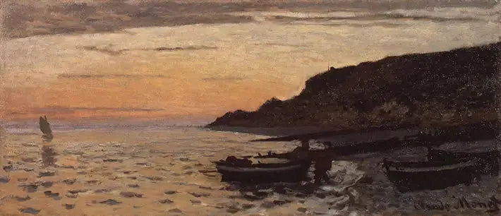 ชายหาดแห่ง Sainte-Adresse - Claude Monet