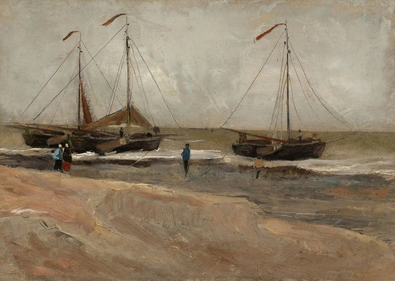 ชายหาดเชฟเวนนิงเกน - Vincent van Gogh