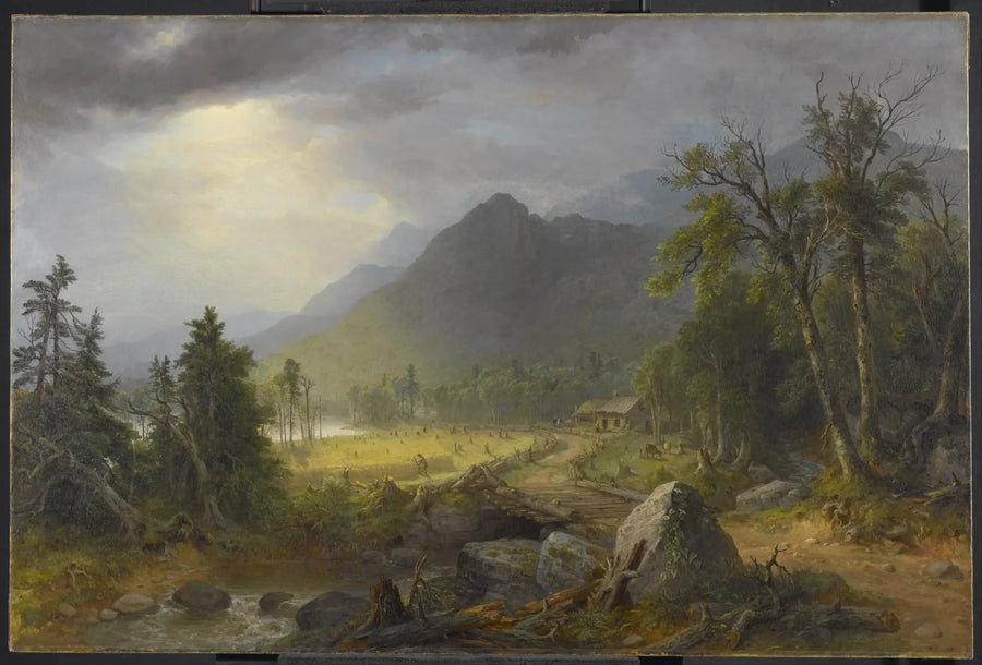 การเก็บเกี่ยวครั้งแรกในทะเลทราย - Asher Brown Durand