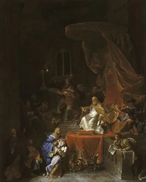 การนำเสนอในวัด - Hyacinthe Rigaud