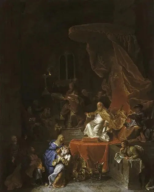 การนำเสนอในวัด - Hyacinthe Rigaud