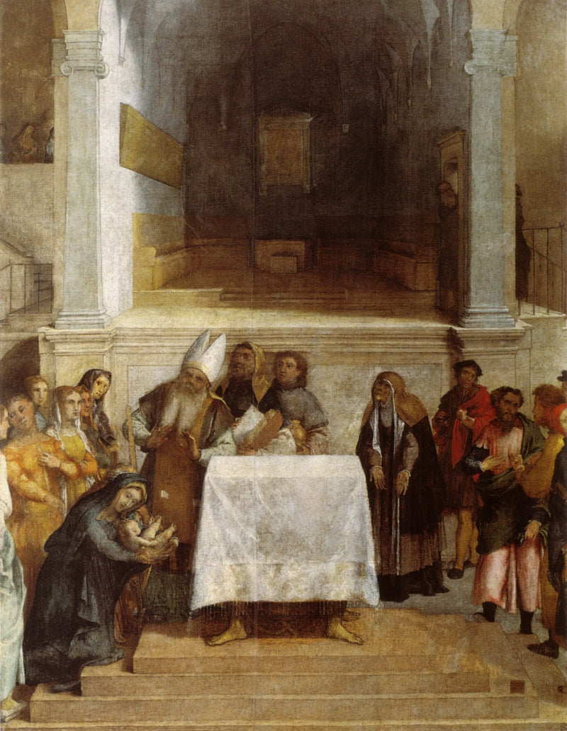 การนำเสนอที่วัด - Lorenzo Lotto