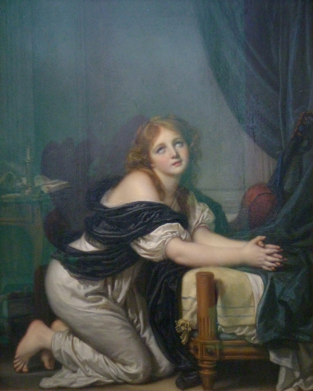 La prière du matin - Jean-Baptiste Greuze - Alpha Reproduction