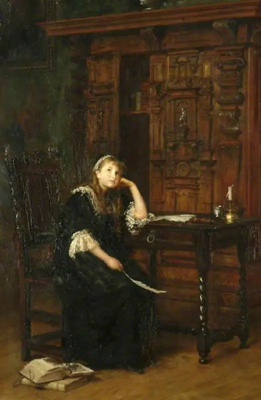 La princesse Elizabeth en prison à St James’s - John Everett Millais - Alpha Reproduction