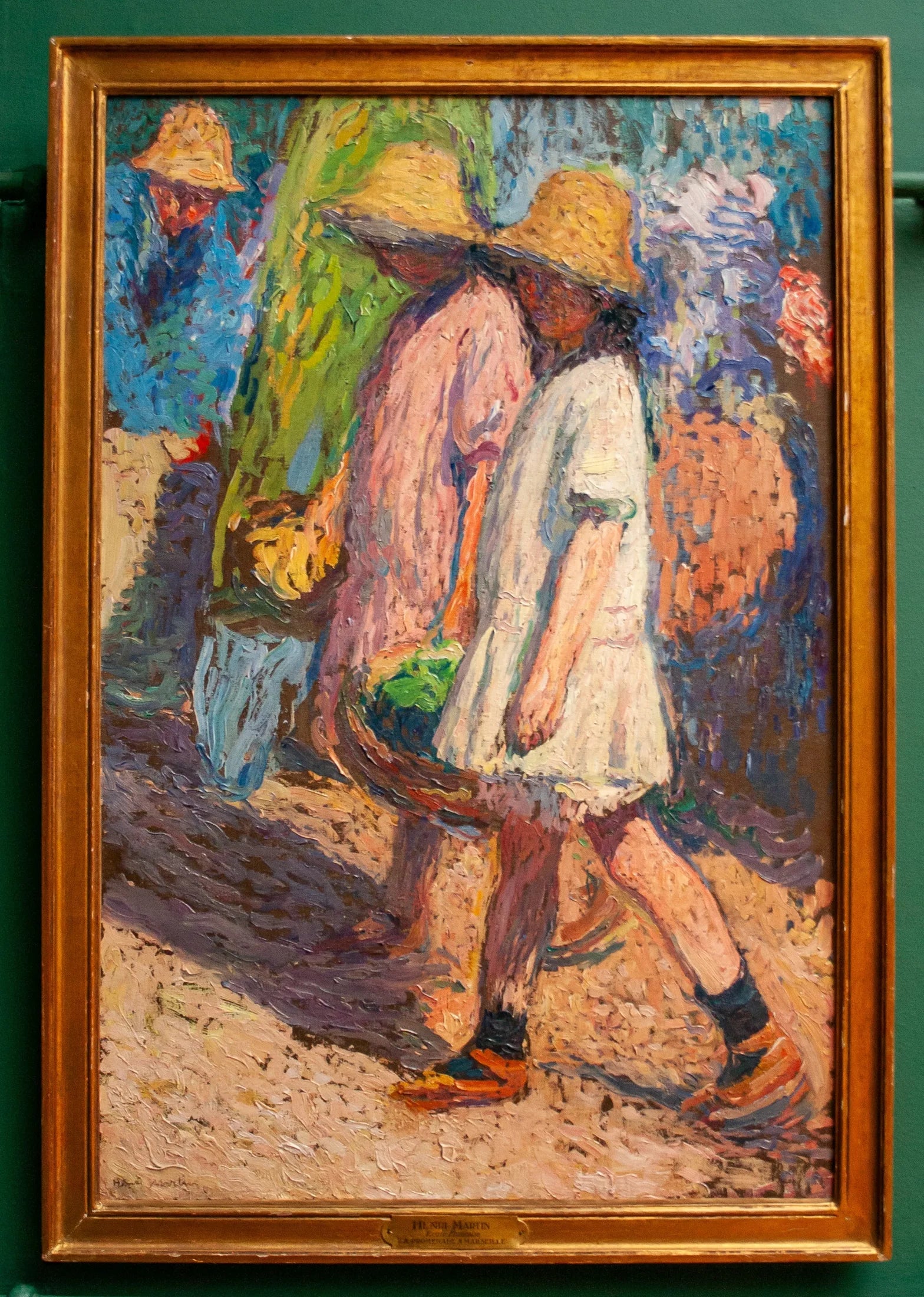 La Promenade à Marseille - Henri-Jean Guillaume Martin image 1 reproduction de peinture à l’huile