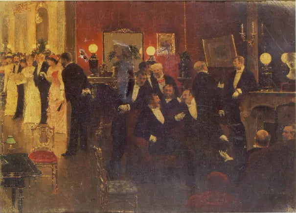 La réception - Jean Béraud - Alpha Reproduction