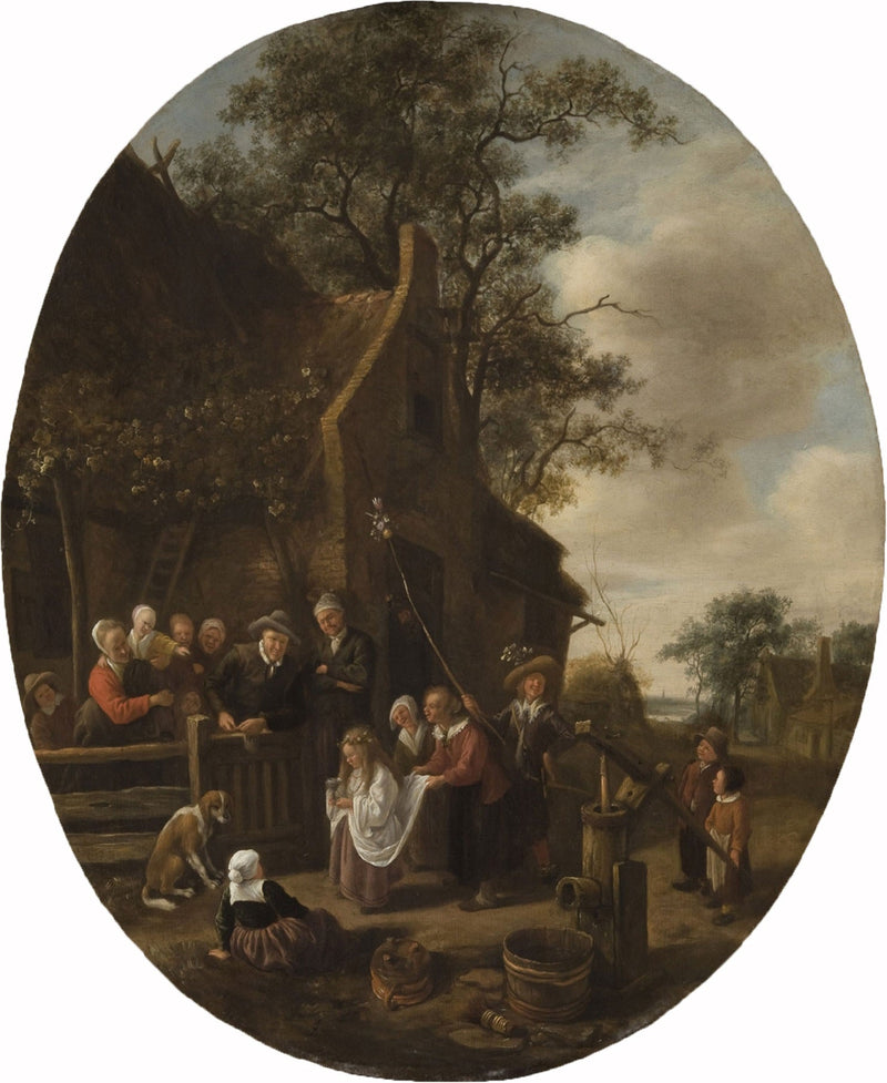 La Reine de Mai - Jan Steen