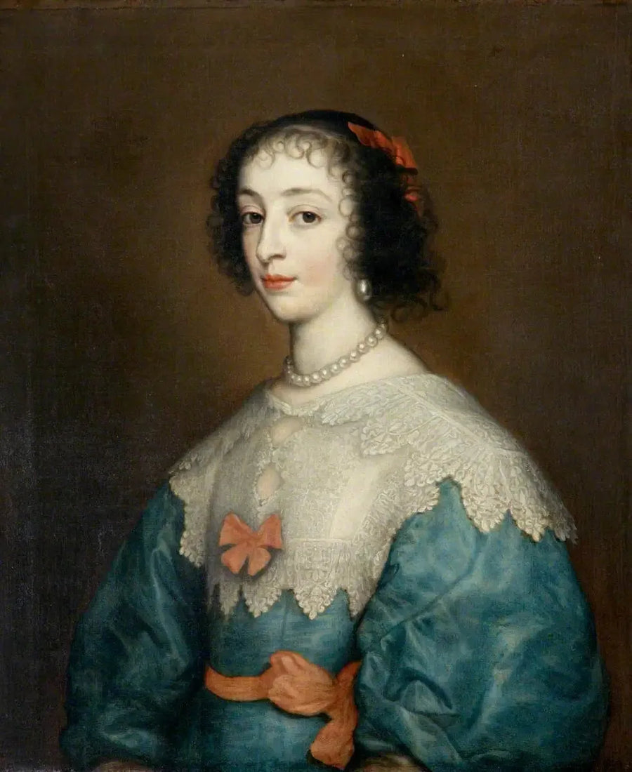 พระราชินี Henriette Marie (1609–1669) - Antoine van Dyck
