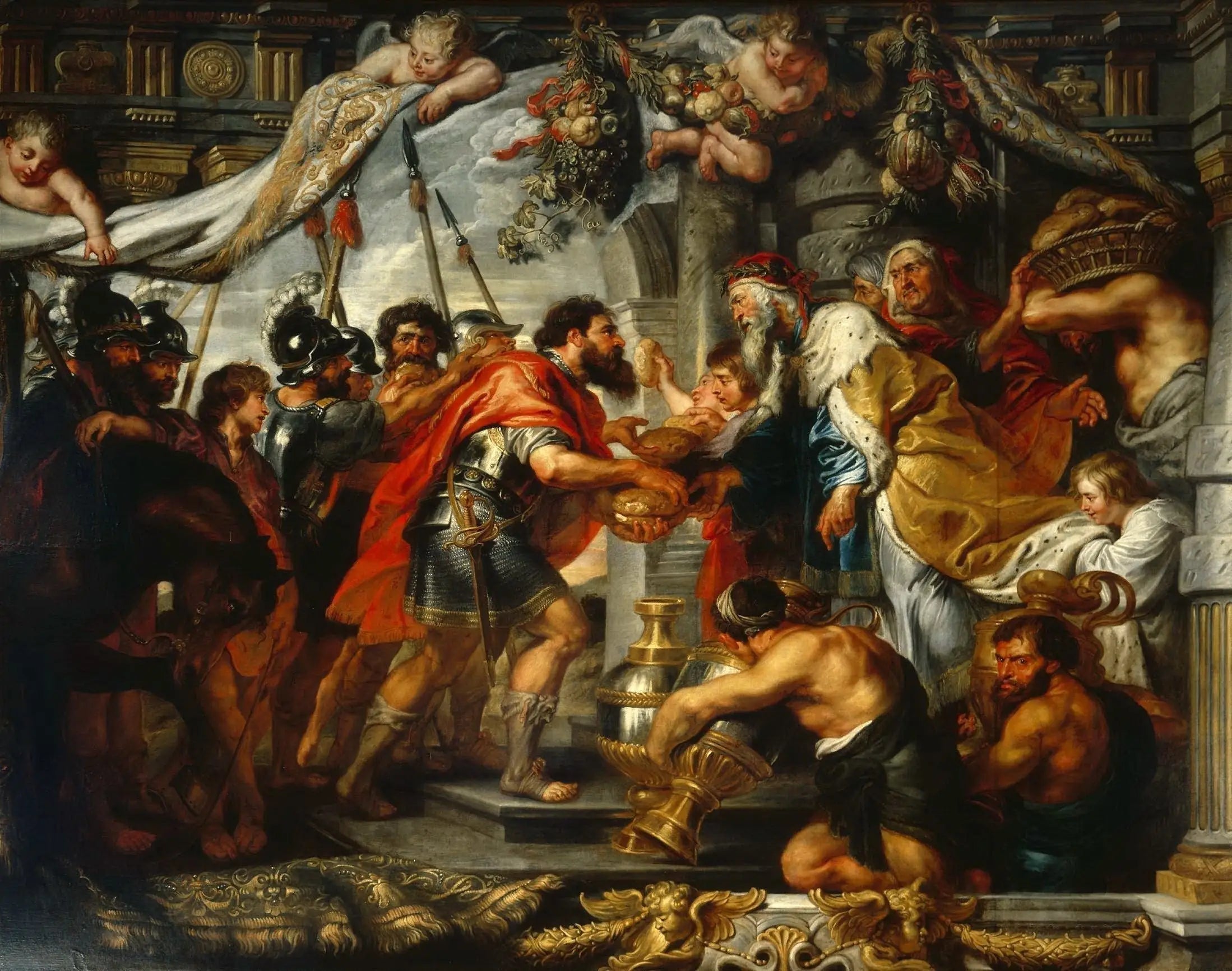 La rencontre d’Abraham et de Melchisédek - Peter Paul Rubens - Alpha Reproduction