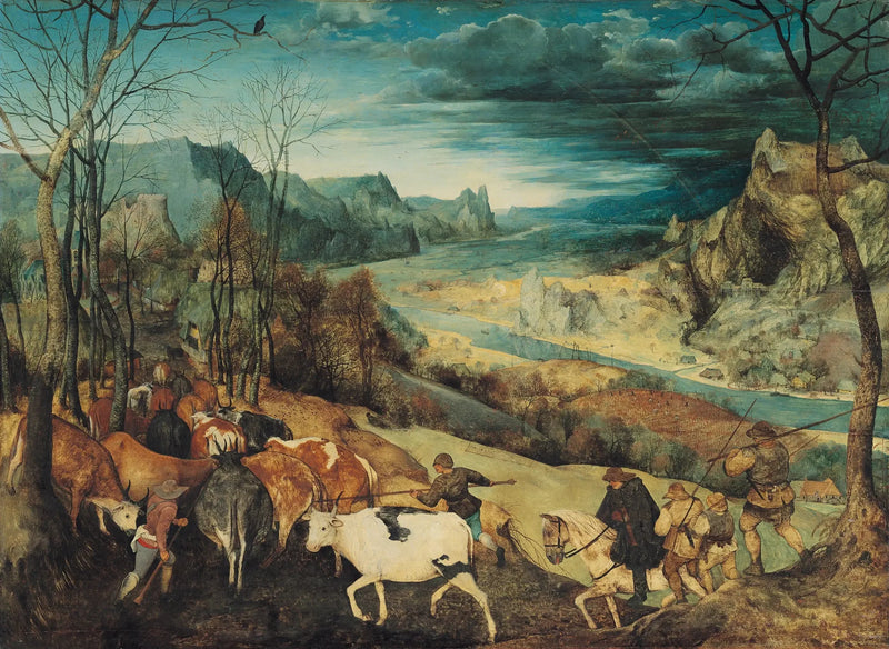 การกลับมาของฝูงสัตว์ - Pieter Brueghel the Elder