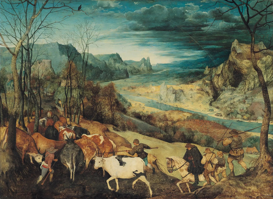 การกลับมาของฝูงสัตว์ - Pieter Brueghel the Elder