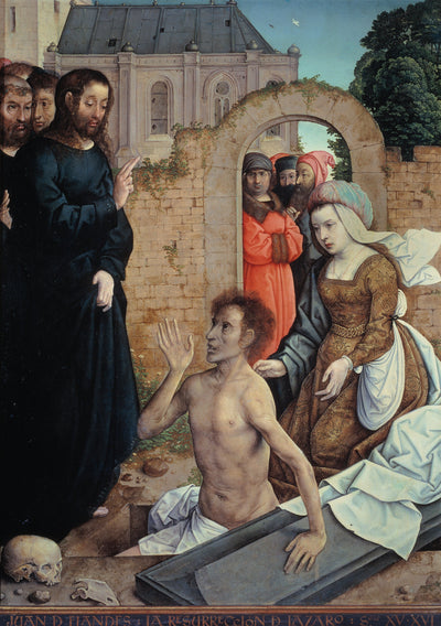 La Résurrection de Lazare - Juan de Flandes - Alpha Reproduction