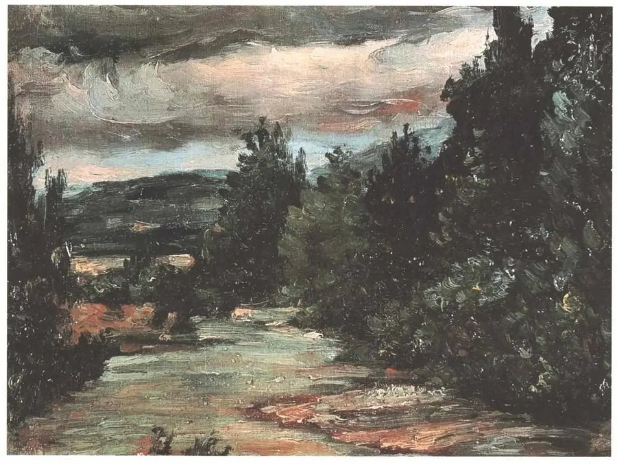 แม่น้ำในที่ราบ - Paul Cézanne