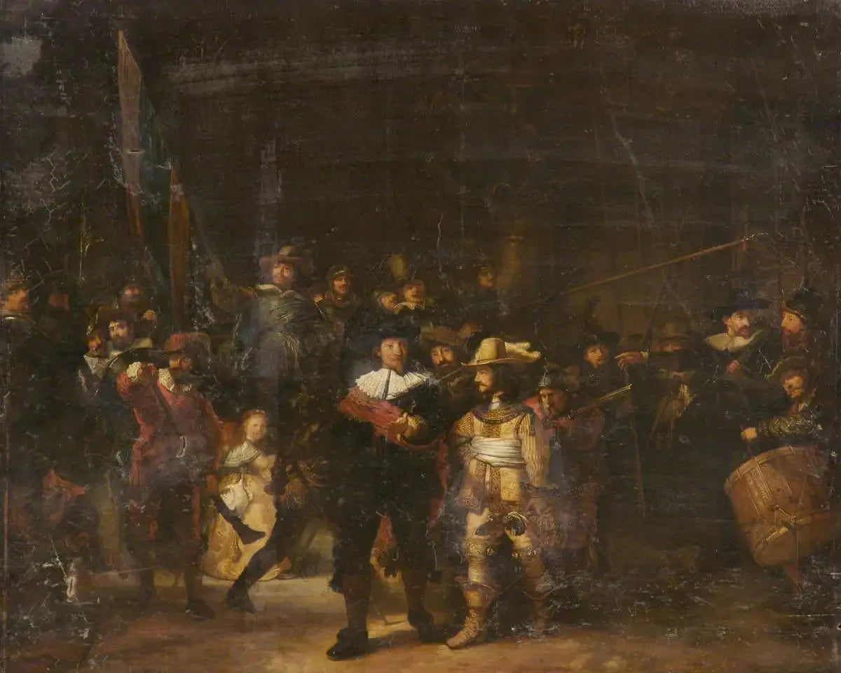La Ronde de Nuit - Rembrandt image 1 tableau peint à l’huile sur toile