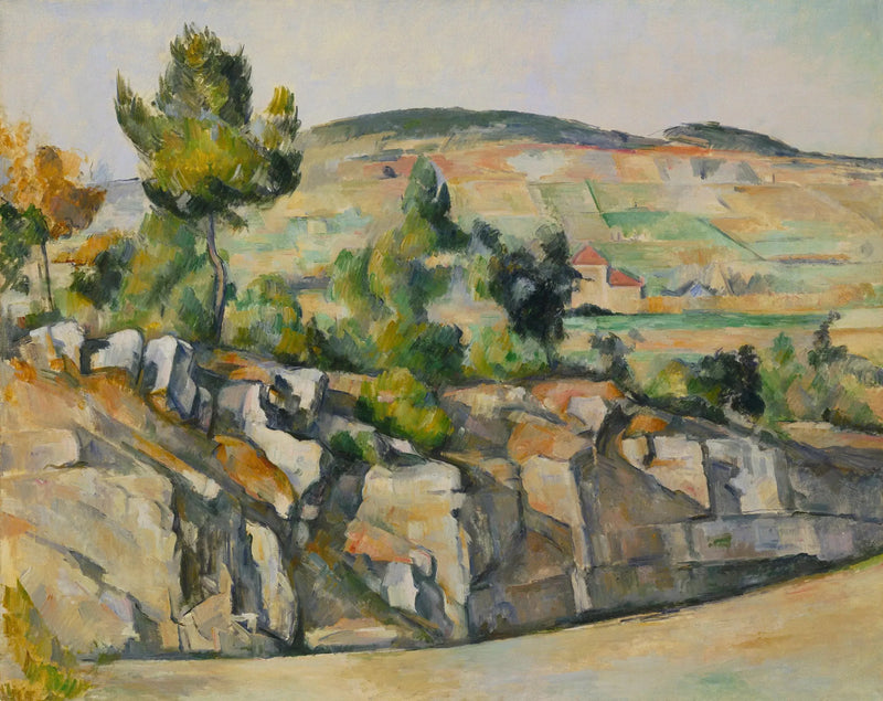 ถนนในโพรวองซ์ - Paul Cézanne
