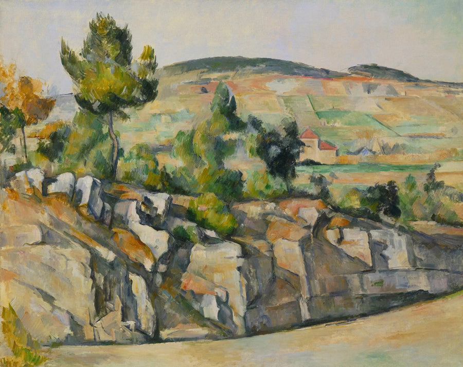 ถนนในโพรวองซ์ - Paul Cézanne