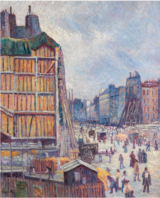 ถนน Réaumur - Maximilien Luce