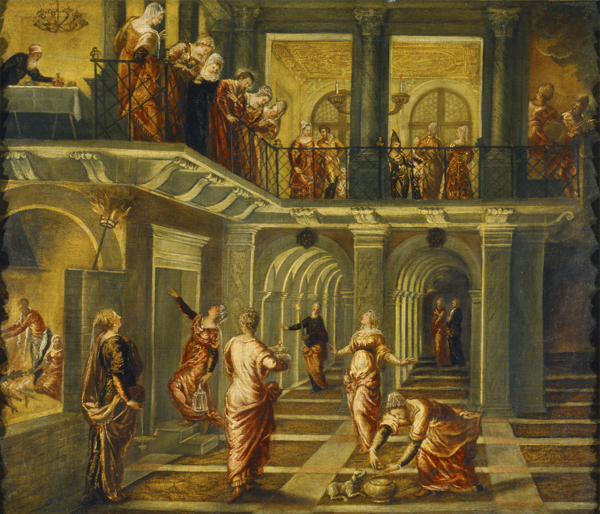 La Sage et la Folle Vierges - Jacopo Tintoretto - Alpha Reproduction