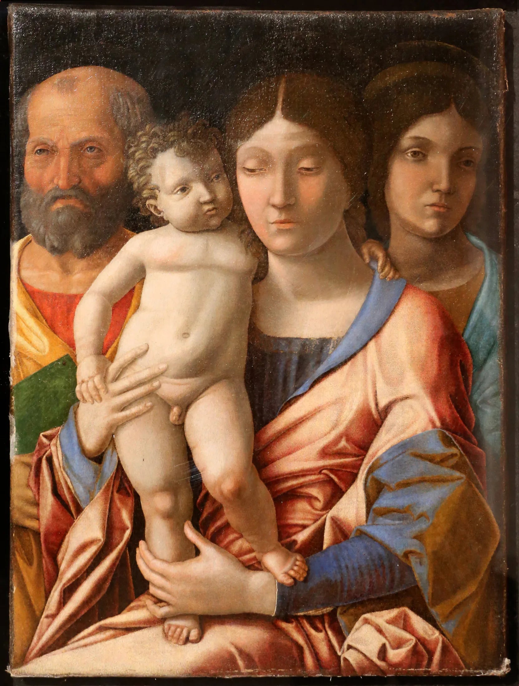 La Sainte Famille et Marie-Madeleine - Andrea Mantegna image 1 copie de tableau peinte à la main
