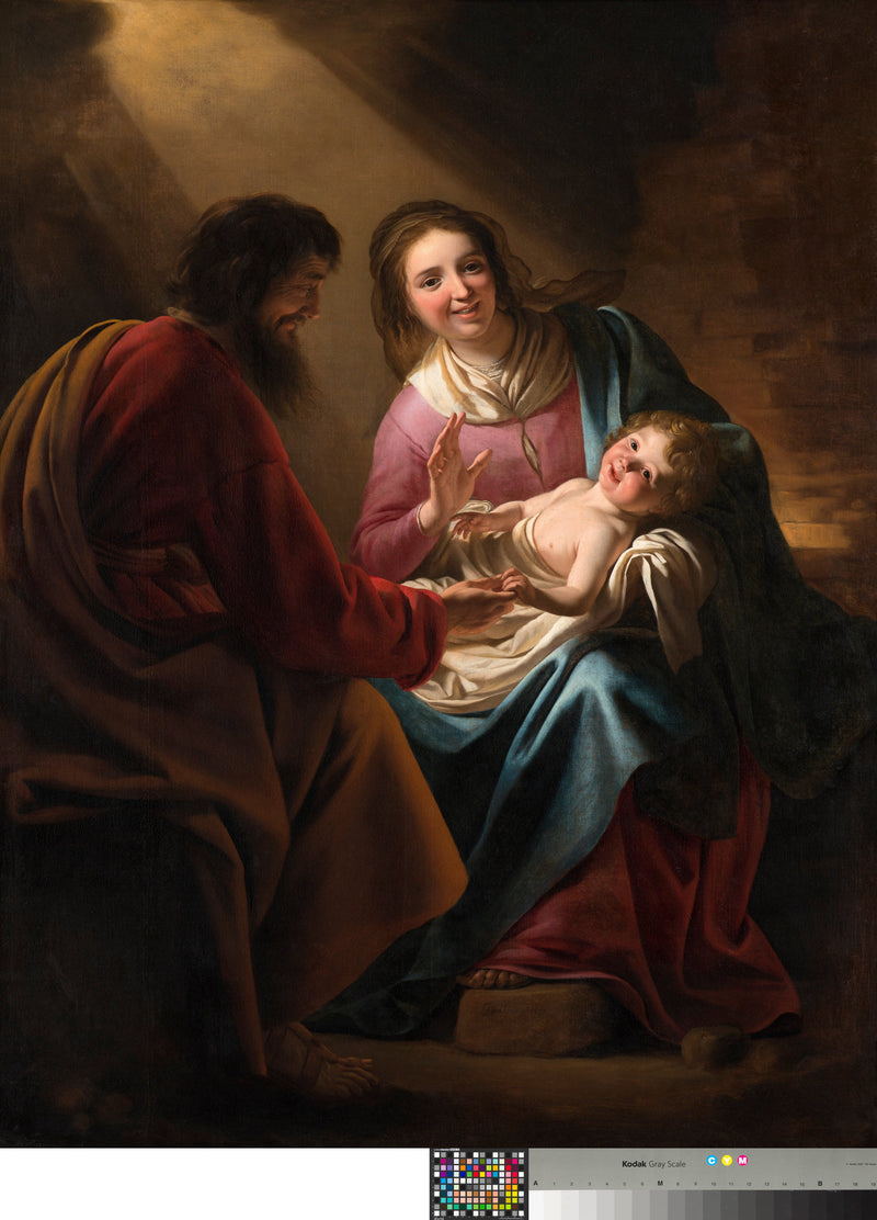 ครอบครัวศักดิ์สิทธิ์ - Gerrit van Honthorst