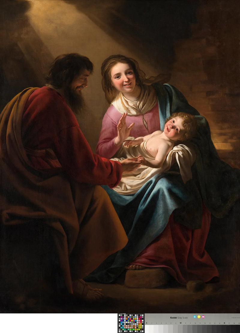 ครอบครัวศักดิ์สิทธิ์ - Gerrit van Honthorst