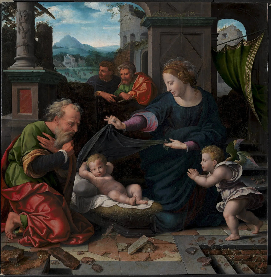 ครอบครัวศักดิ์สิทธิ์ - Joos van Cleve