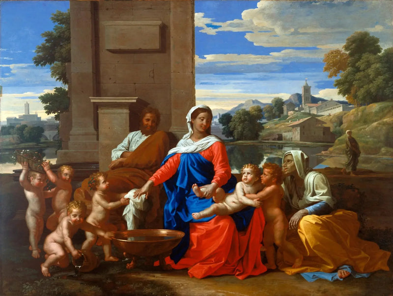 ครอบครัวศักดิ์สิทธิ์ - Nicolas Poussin