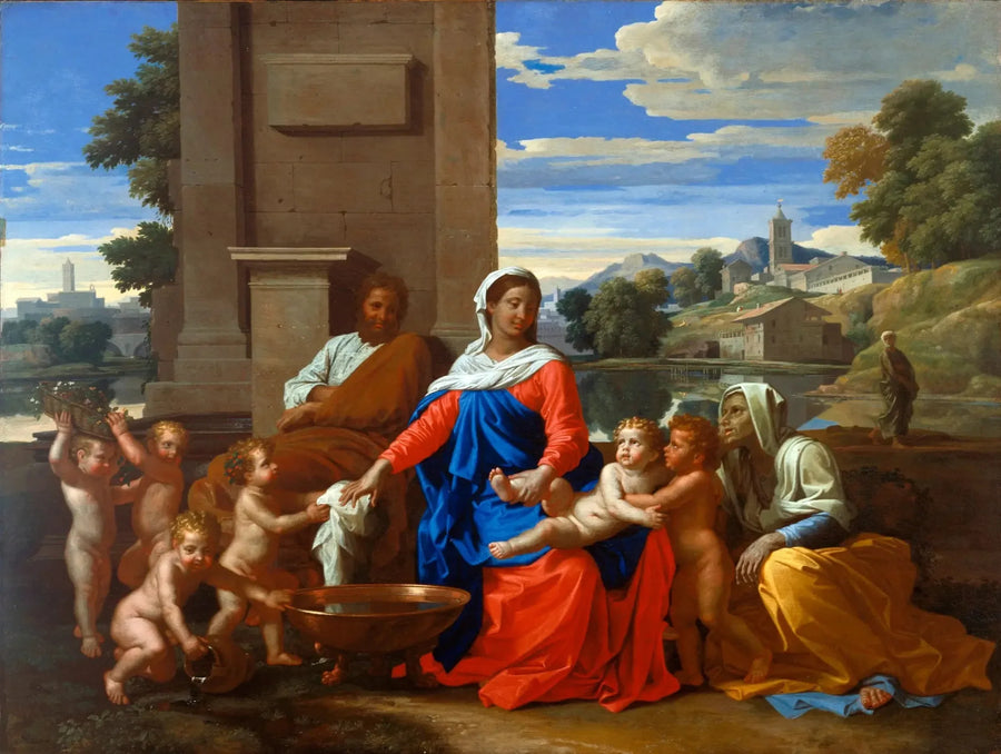 ครอบครัวศักดิ์สิทธิ์ - Nicolas Poussin