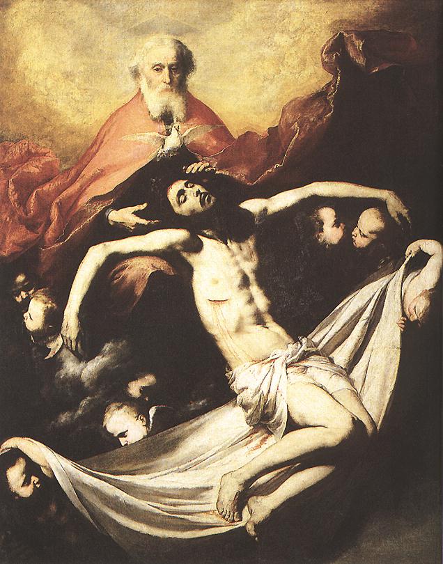 ตรีเอกภาพศักดิ์สิทธิ์ - Jusepe de Ribera
