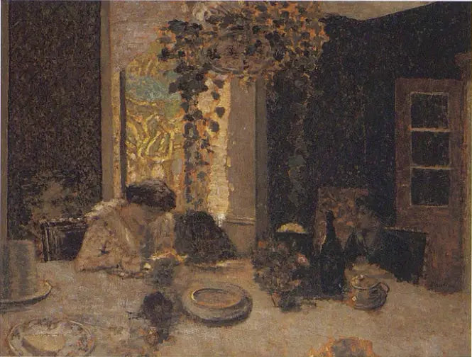 ห้องรับประทานอาหารที่ La Naz - Édouard Vuillard