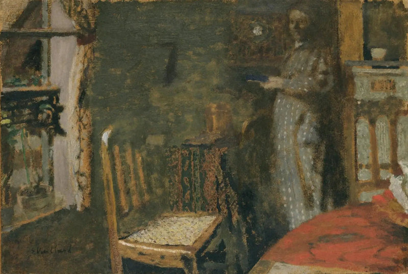 ห้องรับประทานอาหาร, ถนนแบทินญอลส์ - Édouard Vuillard