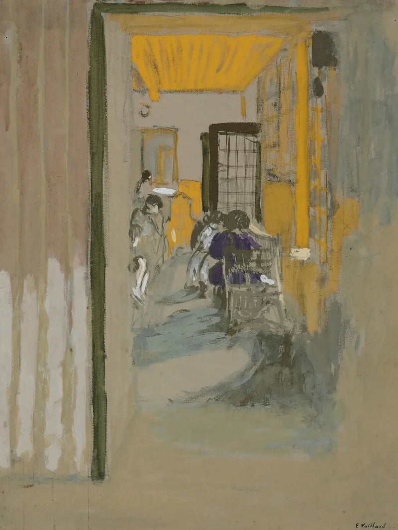 ห้องศึกษาที่ Pavillons - Édouard Vuillard